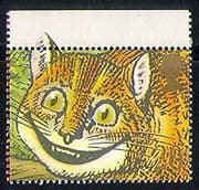 GB 1990 Cheshire Cat / Animals / Nature / Greetings 1v n31131