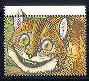 GB 1991 Cheshire Cat / Animals / Nature / Greetings 1v n30657