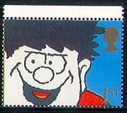 GB 1991 Smiles / Cartoon / Comic Strip / Dennis 1v (n30815)