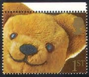 GB 1991 Teddy Bear / Toys / Smiles / Greetings 1v (n30655)
