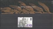 GB 1993 £10 Definitive/ Britannia/ Braille embossed/ Blind 1v Presentation Pack (n41881)