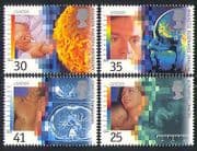 GB 1994 Europa / Medical / Science / Health 4v set (n31892)
