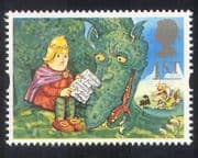 GB 1994 Greetings / Dragon / Books / Stories / Animals / Nature / Animation 1v (b6283j)