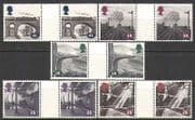 GB 1994 Steam Engines / Trains / Rail 5v set gttrs (n22542)