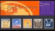GB 1995 Red Cross / Peace / Freedom / WWII / UN 5v Pack n30803