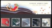 GB 1996 Classic Cars/ Jaguar/ MG/ Austin-Healey/ Triumph/ Morgan/ Motoring/ Transport 5v Pack (n22568)