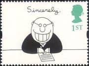 GB 1996 Greetings/ Cartoons/ Cartoonists/ Office Worker/ Letter Writing 1v (n30824w)