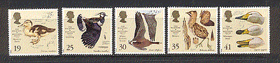 GB 1996 WETLAND BIRDS / DUCKS / Nature 5v set (18234)