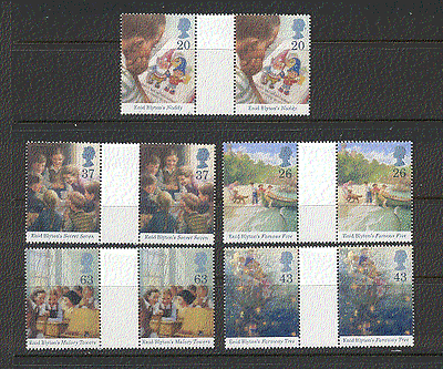 GB 1997 ENID BLYTON / Noddy / Fairies / Dog 5v gutters n18222