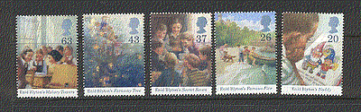 GB 1997 ENID BLYTON / Noddy / Fairies / Tree 5v set (n18221)