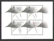 GB 1999 Millennium / Time / Clock / Earth / Map 4v m / s (n27098)