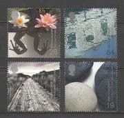 GB 2000 Millennium / Frog / Flower / Water 4v set (n21490)