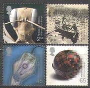 GB 2000 Millennium / Insect / Boat / X-Ray / Science / Nature / Medical 4v set (n22482)