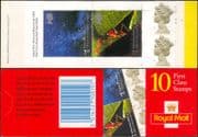 GB 2000 Millennium/ Space/ Stars/ Ants/ Insects/ Nature/ Machins 10v 1st Class bklt SGHBA3 (b7807)