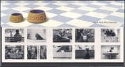 GB 2001 DOGS/ CATS/ Pets/ Nature/ Animals/ Car 10v s/a unfolded bklt Presentation Pack (n42015)