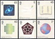 GB 2001 Dove/ Nobel Prize Centenary/ Book/ Peace/ Hologram/ Science/ Birds/ Nature 6v set (n18251)