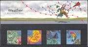 GB 2001 Weather/ Cats/ Dogs/ Ship/ Birds/ Butterfly/ Animation/ Cartoons Presentation Pack (n42014)