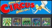 GB 2002 Circus/ Clowns/ Bike/ Horse/ Lion/ Car/ Animals/ Animation 5v Pack (b8877l)