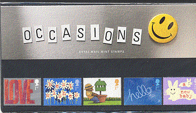 GB 2002 Greetings / Rabbit / Teddy Bear Pres Pack b6294