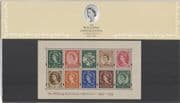 GB 2002 Wilding Definitives/ Design/ People/ Photography/ Postal History 9v m/s Pres Pack (n43515f)