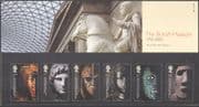 GB 2003 British Museum/ Helmet/ Statues/ Masks/ Heritage/ History 6v Presentation Pack (n43510)