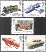 GB 2003 Classic Toys/ Plane/ Train/ Car/ Bus/ Rocket/ Rail/ Motoring/T ransport 5v set (n22490)