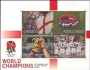 GB 2003 Rugby World Cup/ England Winners/ Sport/ Games/ People 4v m/s (n30611d)