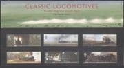 GB 2004 Trains/ Steam Engines/ Locomotives/ Rail/ Railways/ Transport 6v Presentation Pack (n41872)