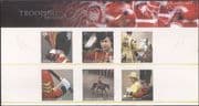 GB 2005 Trooping the Colour/ Queen Elizabeth II/ QEII/ Royal/ Military/ Horse 6v Pres. Pack n43513