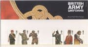 GB 2007 British Army Uniforms/ Military/ Soldiers/ History 6v Pres Pack (n43515g)