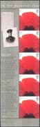 GB 2007 Lest We Forget/ Poppies/ Soldiers/ Army/ War/ Flowers/ Military/ WWI/ Letters/ Photography 5v stp + lbl (b8680m)
