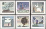GB 2007 Train/ Railway/ Bridge/ TV/ Web/ Moon/ Telephone/ Communications/ Transport/ Inventions 6v set s/a (n43521)