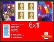 GB 2011 Olympics / Paralympics / Sports / Rugby / Sailing / Disabled 6v bklt (n32602)