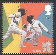 GB 2011 Sports / Olympics / Olympic Games / Fencing 1v (b7812b)