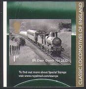 GB 2011 Trains / Steam Engine / Classic Locomotives / Railway / Rail / Transport 1v b8543s