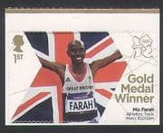 GB 2012 Olympics / Sports / Gold Medal Winner / Mo Farah / Athletics 1v s / a (n35454)