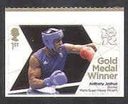 GB 2012 Olympics / Sports / Gold Medal Winners / Boxing / Anthony Joshua 1v s / a (n35665)