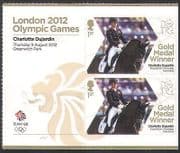 GB 2012 Olympics / Sports / Gold Medal Winners / Dressage / Dujardin 2v + lbl (n35655a)