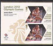 GB 2012 Olympics / Sports / Gold Medal Winners / Jessica Ennis 2v s / a + lbl (n35455a)