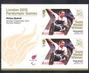 GB 2012 Paralympics / Olympics / Sport / Gold Medal Winners / Mickey Bushell 2v + n36328