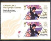 GB 2012 Paralympics / Olympics / Sports / Gold Medal Winners / S Christiansen 2v n36321