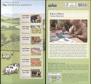 GB 2012 Pigs / Farm Animals / Farming / Nature / Animation 6v s / a ATM (b8680f)