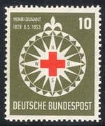 Germany 1953 Red Cross/ Medical/ Health/ Welfare/ Henri Dunant/ People 1v (n30385)