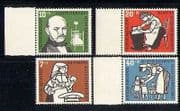 Germany 1956 Medical / Nurses / Health / Doctor 4v set n27888