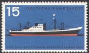 Germany 1957 Merchant Shipping Day/ Ships/ Boats/ Nautical/ Transport 1v( n42086)
