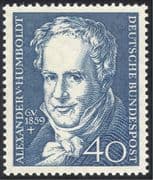 Germany 1959 Humboldt/ Naturalist/ Explorer/ Scientists/ Science/ Nature 1v (n43468)