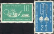 Germany 1959 Jena Glassware/ Glass Industry/ Business/ Commerce 2v set (n44585)