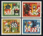 Germany 1963 Tales / Goats / Nature / Welfare 4v set (n29600)