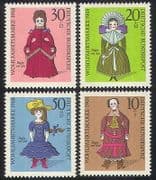 Germany 1968 Welfare / Health / Dolls / Toys 4v set (n28323)