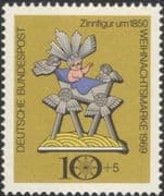 Germany 1969 Christmas/ Greetings/ Nativity/ Crib/ Animation 1v (g10132)